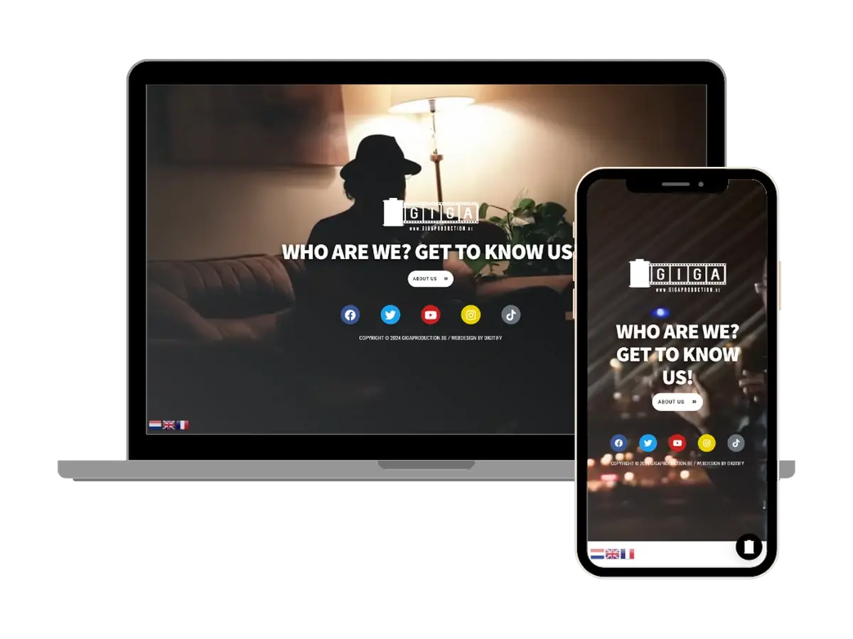 Webdesign – Giga Production