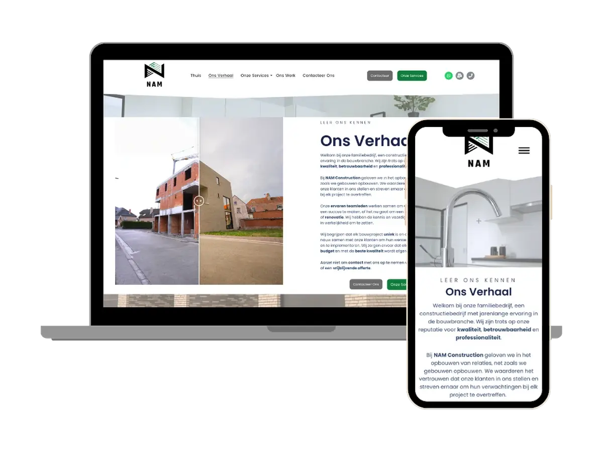 Webdesign – NAM